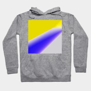 yellow blue white texture art Hoodie